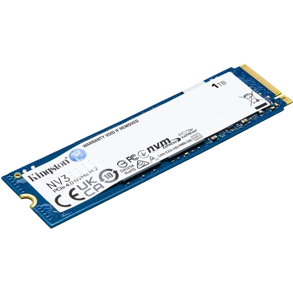 1TB Kingston NV3 M.2-2280 PCIe 4.0 x4 NVMe SSD - SNV3S/1000G | CCL